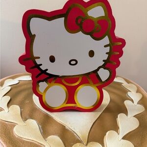 Hello Kitty Valentine’s Day Wooden Sign Table Decor or Wall Hanging Picture